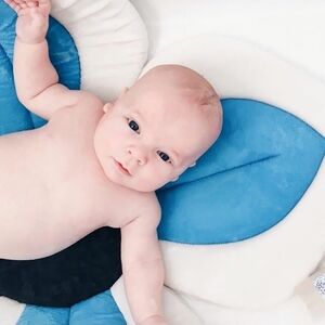 Blue and White Baby Play Mat